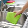 Cheap custom microfiber kitchen wash cloth towel